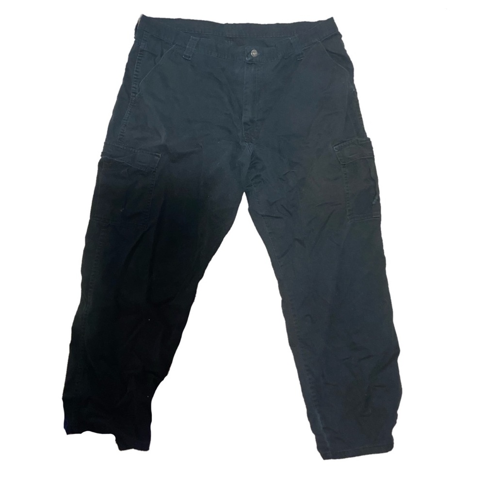 black cargo pants